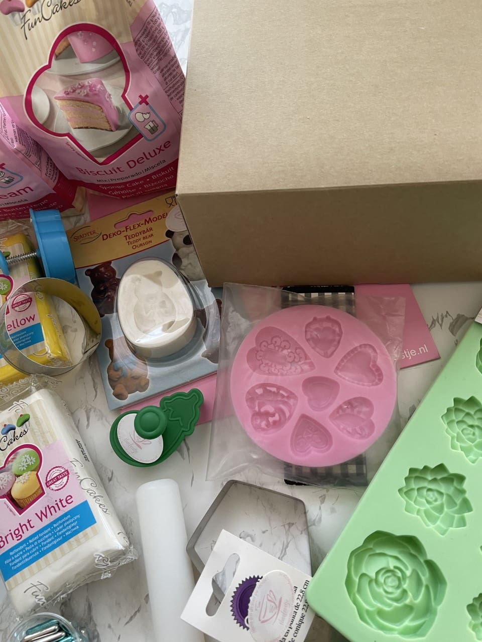 Pakket taart decoreren - workshop at home - Afbeelding 2