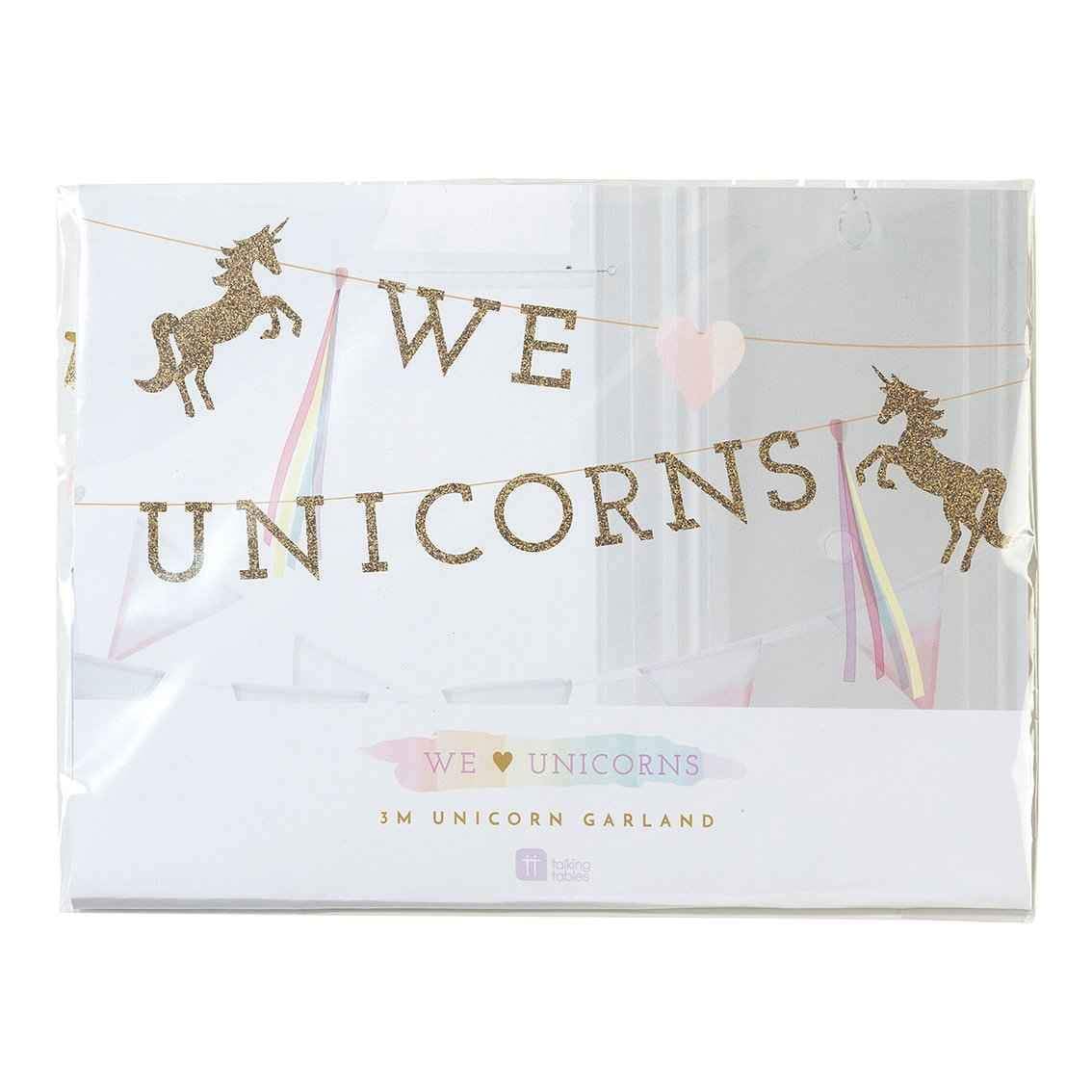 Party Unicorn slinger Talking Tables