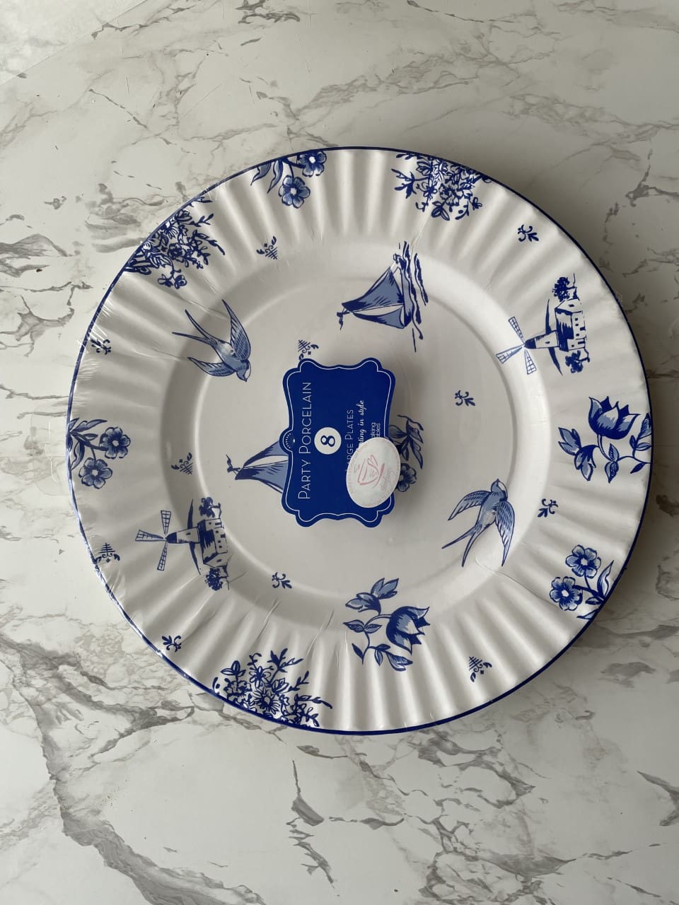 Party Porcelain Delfts Blauw Talking Tables - Afbeelding 3