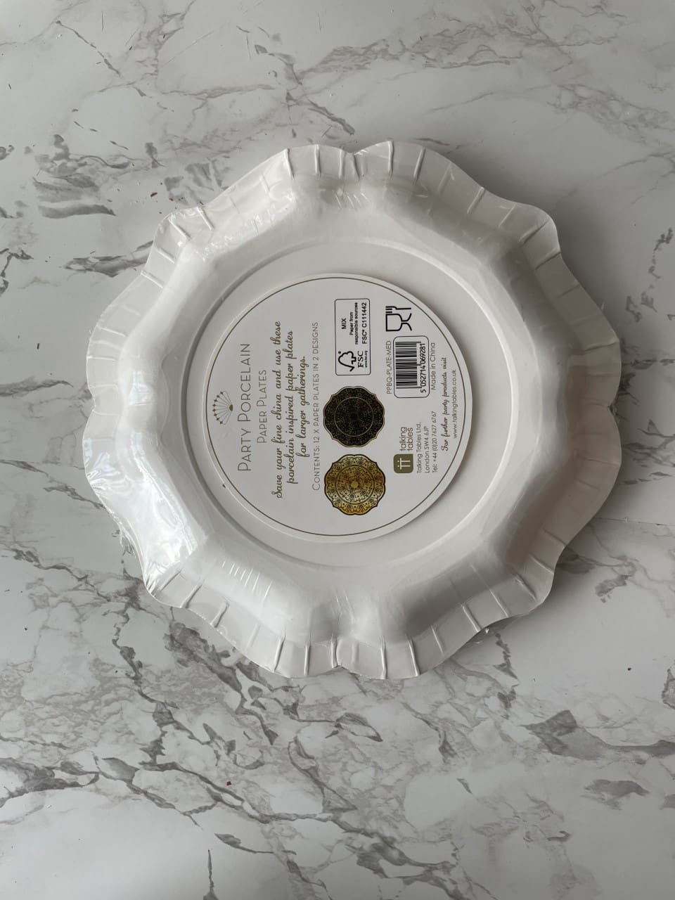 Party Porcelain Goud Talking Tables - Afbeelding 3