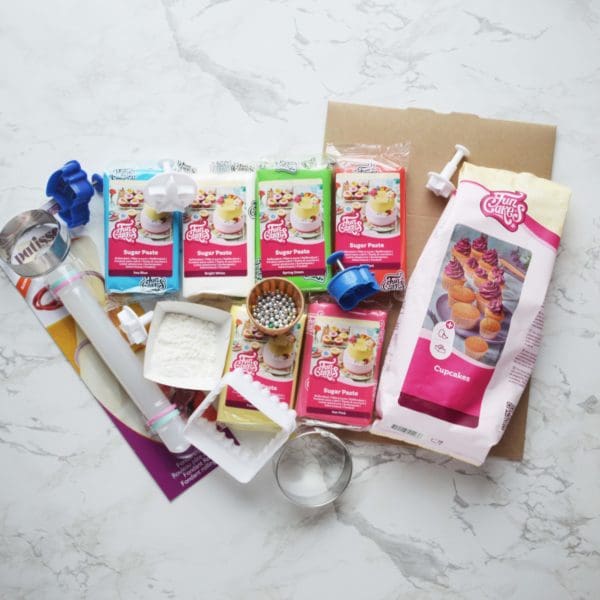 Cupcakepakket - workshop at home