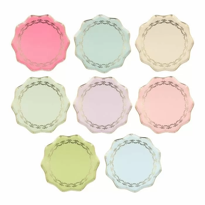 Ladurée Paris 8 kleinere bordjes